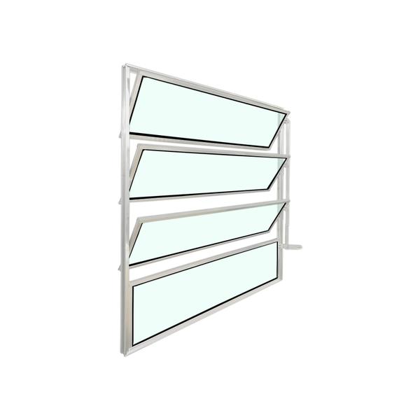 Vitro Basculante Branco 80 X 100 Vidro Liso - Brecorimo Imagem de Vitro Basculante Branco 80 X 100 Vidro Liso