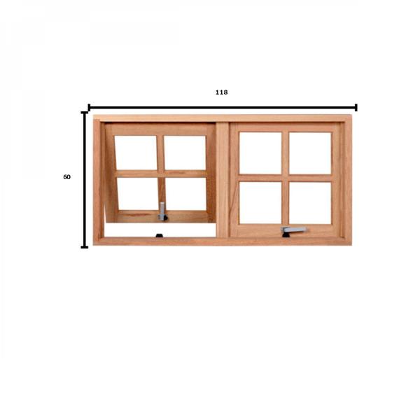 Imagem de Vitrô Maxim Ar Quadriculado 60cmx118cmx12cm VE902 Esel