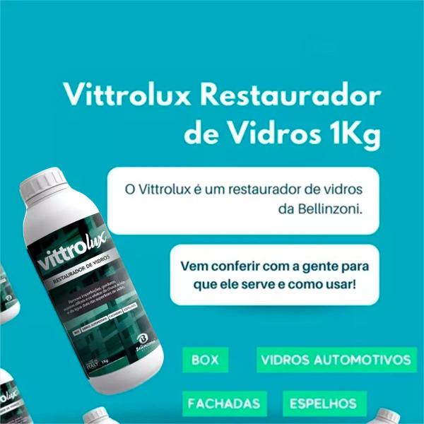 Imagem de Vittrolux Limpador Restaurador Espelho Box Fachadas - 12 Und