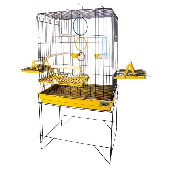 Viveiro gaiola calopsita passáros aves triplex confort jel plast - Jelplast Imagem de Viveiro gaiola calopsita passáros aves triplex confort jel plast