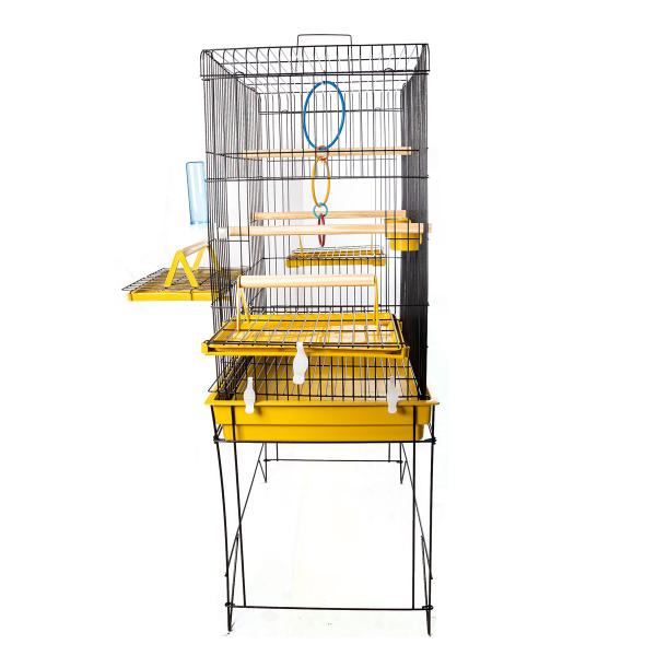 Viveiro gaiola calopsita passáros aves triplex confort jel plast - Jelplast Imagem de Viveiro gaiola calopsita passáros aves triplex confort jel plast