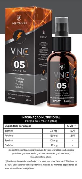 Imagem de Vnc 05 Enérgico Suplemento Alimentar Ionizado Belferocci