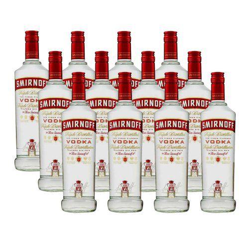 Imagem de Vodka 998ml Caixa com 12 unidades Smirnoff