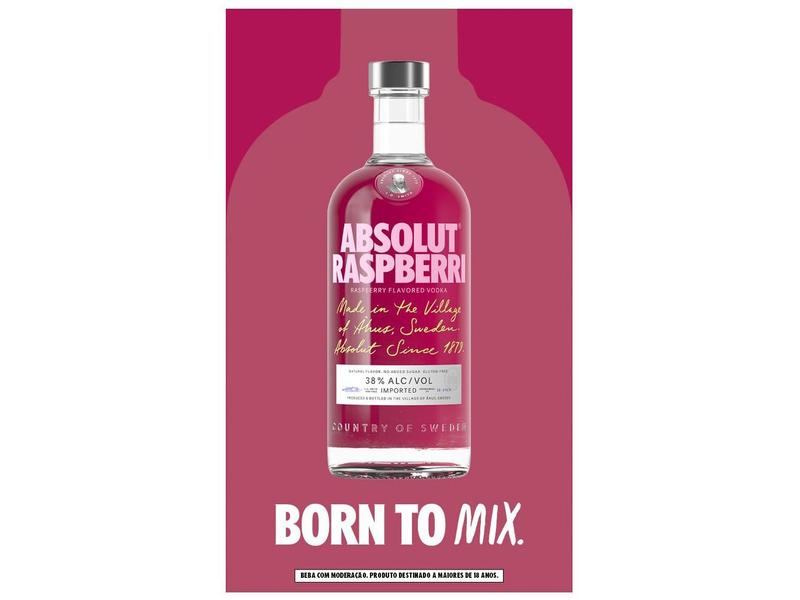 Imagem de Vodka Absolut Raspberri 750ml