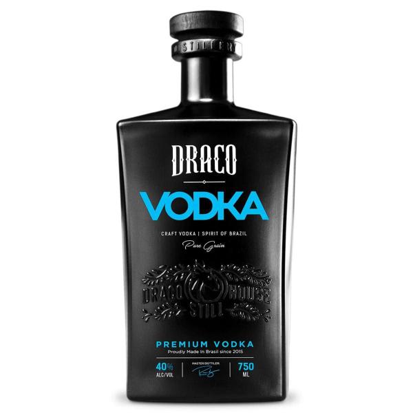 Vodka Draco Premium Craft Spirit Of Brasil Pure Grain 750Ml Imagem de Vodka Draco Premium Craft Spirit Of Brasil Pure Grain 750Ml