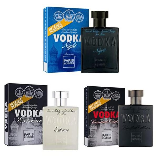 Imagem de Vodka Extreme Vodka Night Vodka Limited Edition Kit com 3 un