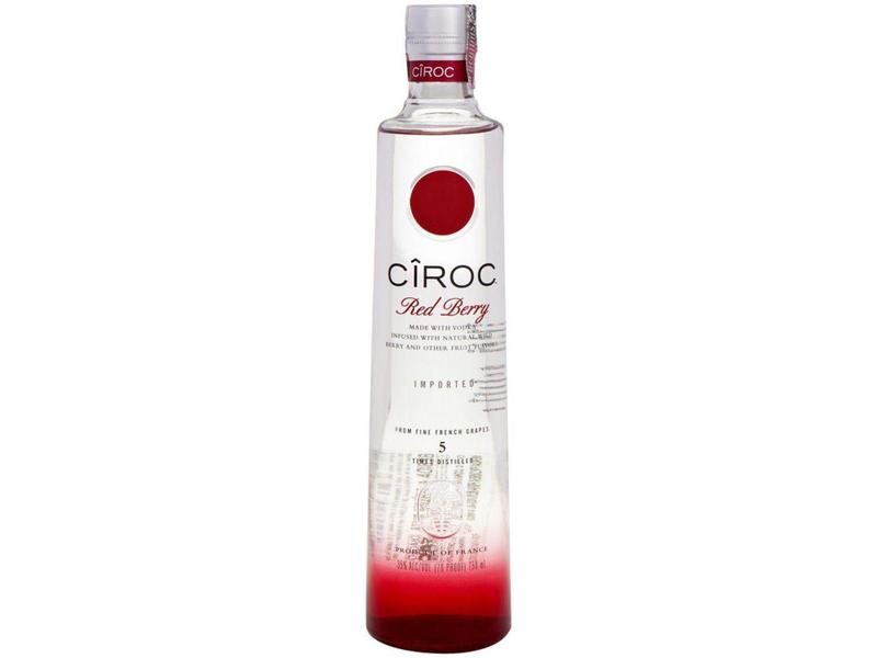 Imagem de Vodka Francesa Ciroc Premium Red Berry  - Frutas Vermelhas 750ml