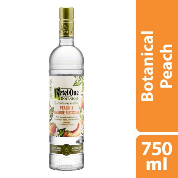 Imagem de Vodka Ketel One Botanical Peach e Orange Blossom 750ml