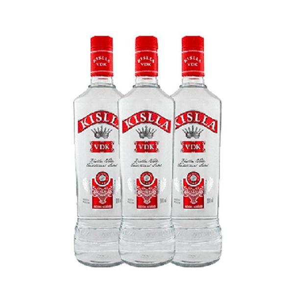 Imagem de Vodka Kislla Tradicional 3x900ml