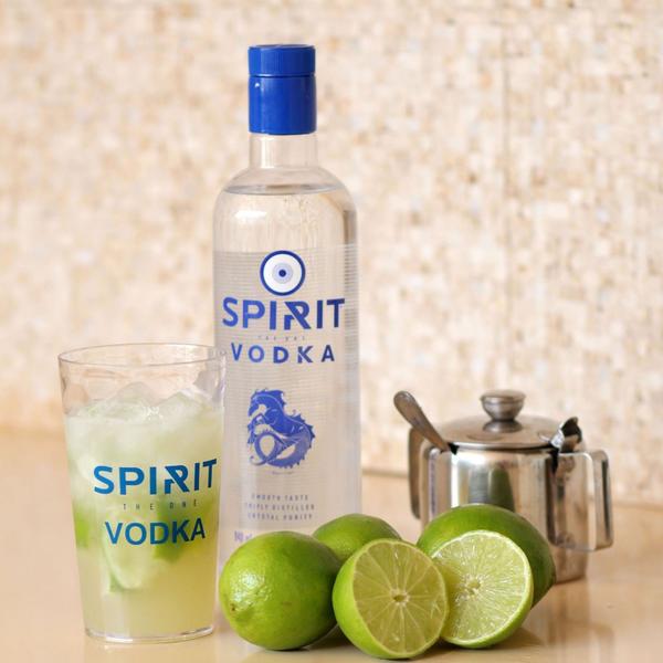 Imagem de Vodka Premium Spirit 1L Pet mais barato do Brasil Qualidade