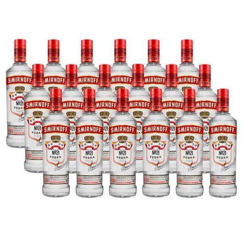 Imagem de Vodka Smirnoff 600ml 18 Unidades