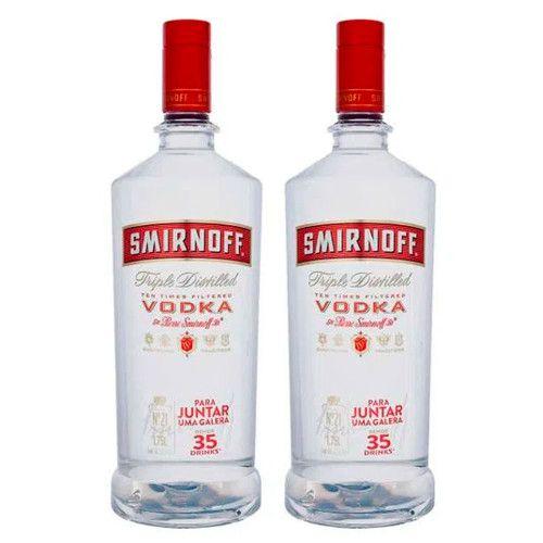 Imagem de Vodka Smirnoff Red 1,75L 2 Unidades