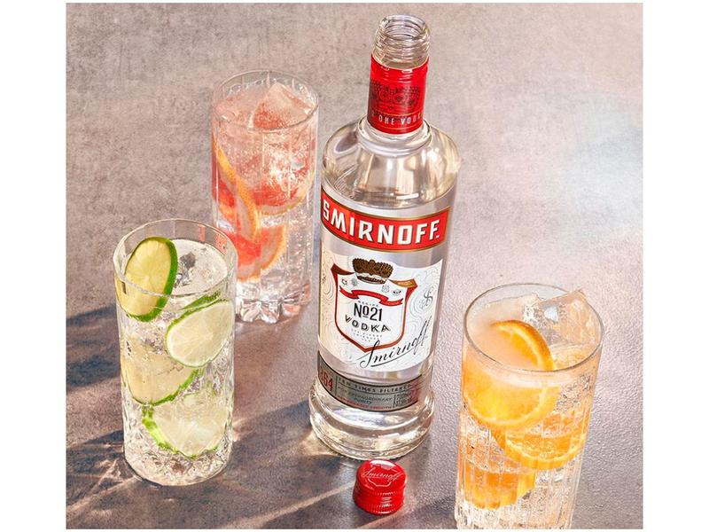 Vodka Smirnoff Red Original 998ml Imagem de Vodka Smirnoff Red Original 998ml