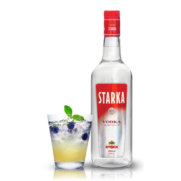 Imagem de Vodka Tridestilada Starka Stock 980ml