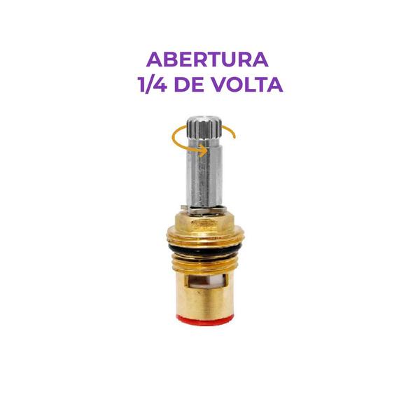 Volante Alavanca Para Torneira e Reparo M18 1/4 Volta - Kit - Dazie Metais Imagem de Volante Alavanca Para Torneira e Reparo M18 1/4 Volta - Kit