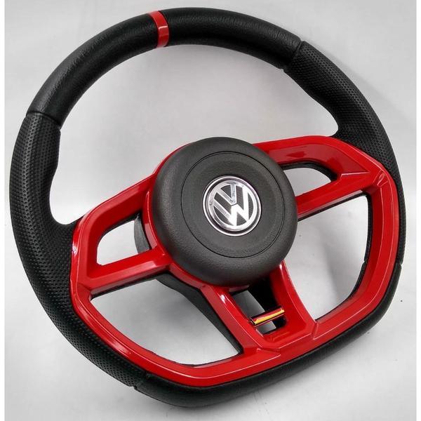 Imagem de Volante Caminhão Volkswagen Gti Vermelho Titan 18-310