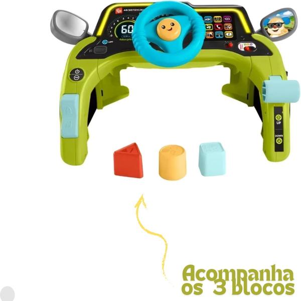 Imagem de Volante de Atividades Interativas Fisher Price -HYP34 Mattel