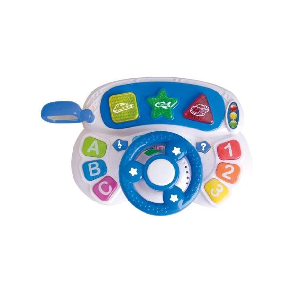 Imagem de Volante Didático Bibi Baby Luz E Som - Dmb5809 - Dm Toys