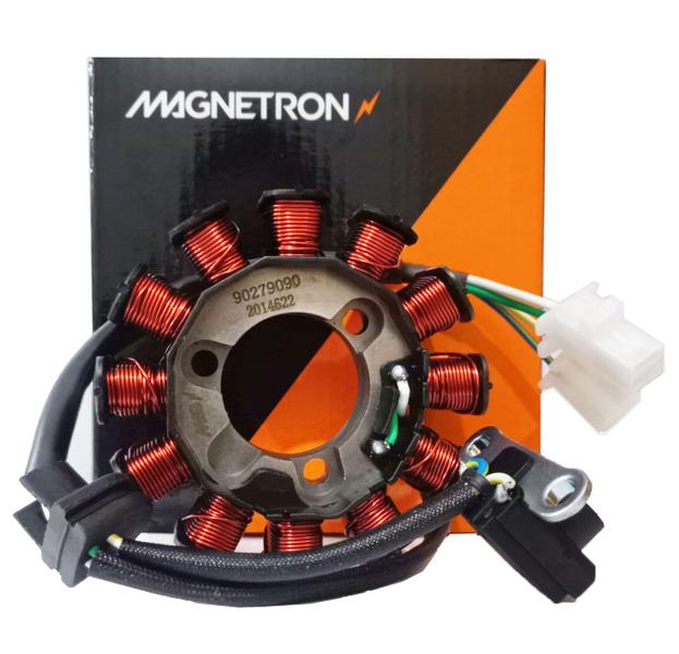 Imagem de Volante e Estator com Bobina de Pulso Cg 160 Start 2016-2020 Original Magnetron