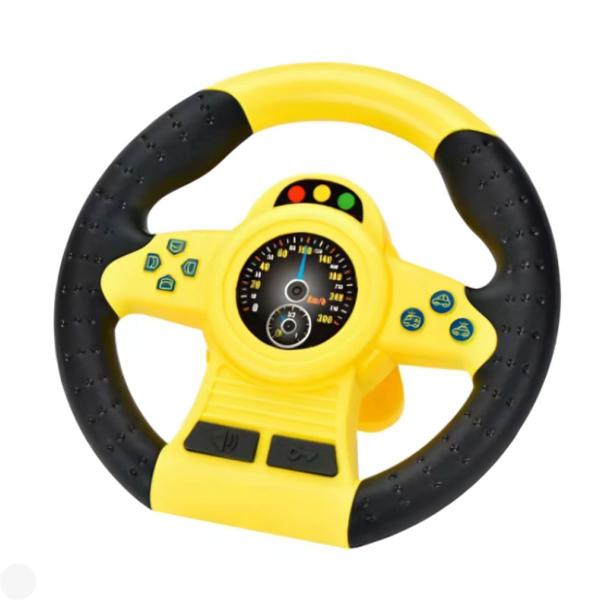 Imagem de Volante Educativo Musical Gira 360 Com Som DMT6787B - Dm Toys 