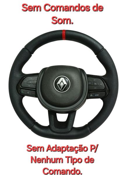 Imagem de Volante Esportivo 37cm Renault Sandero 2011 S/ Comandos