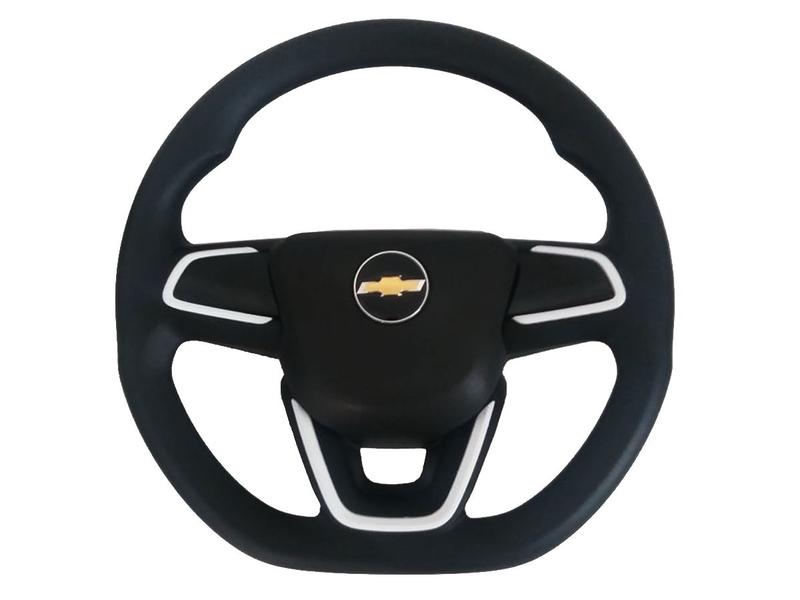 Imagem de Volante Esportivo Corsa Joy Max Premium Meriva Zafira Montana Sem Air-Bag Nova Montana Super Cubo Gm