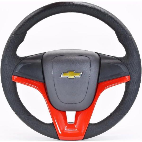 Imagem de Volante Esportivo Cruze/ Astra Meriva Montana Zafira Vermelho