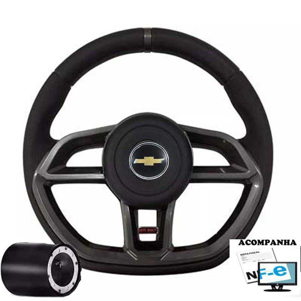 Imagem de Volante Esportivo D20 ( Todos ) C10 ( Todos ) A10 ( Todos ) Gti Surf + Cubo Chevrolet Gm