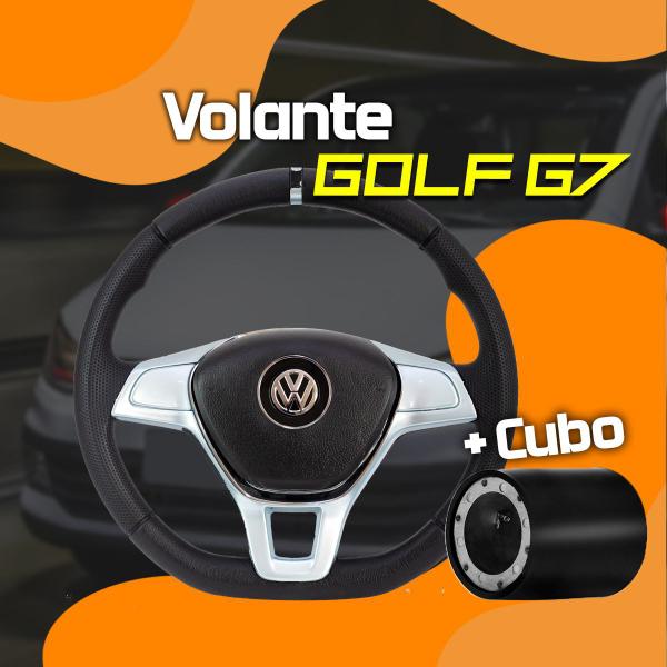 Imagem de Volante Esportivo Fusca 59 Até 76 Brasília 73 Até 76 Variante 70 Até 76 Golf Tsi G7 Vw