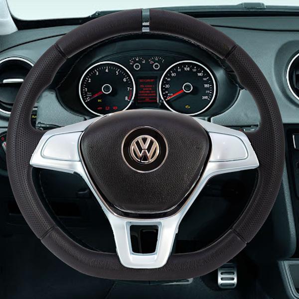 Imagem de Volante Esportivo Fusca 59 Até 76 Brasília 73 Até 76 Variante 70 Até 76 Golf Tsi G7 Vw