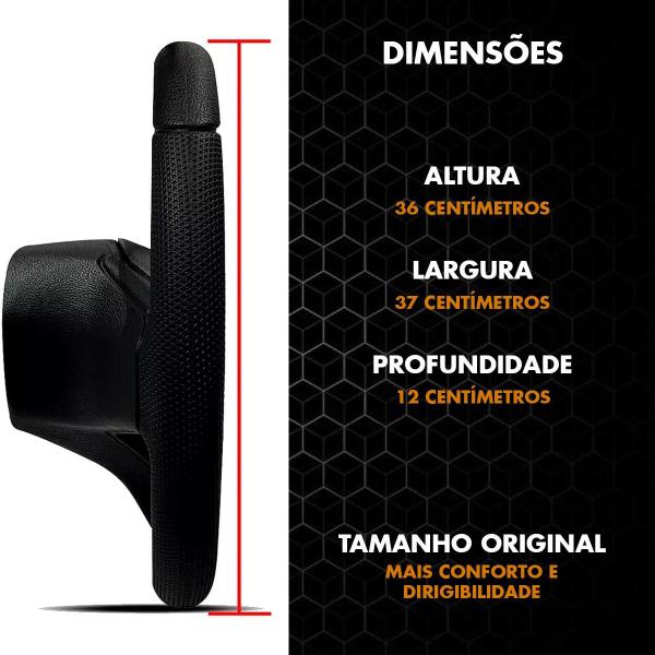 Imagem de Volante Esportivo Gol G5 G6 Volkswagen + Cubo Poliparts