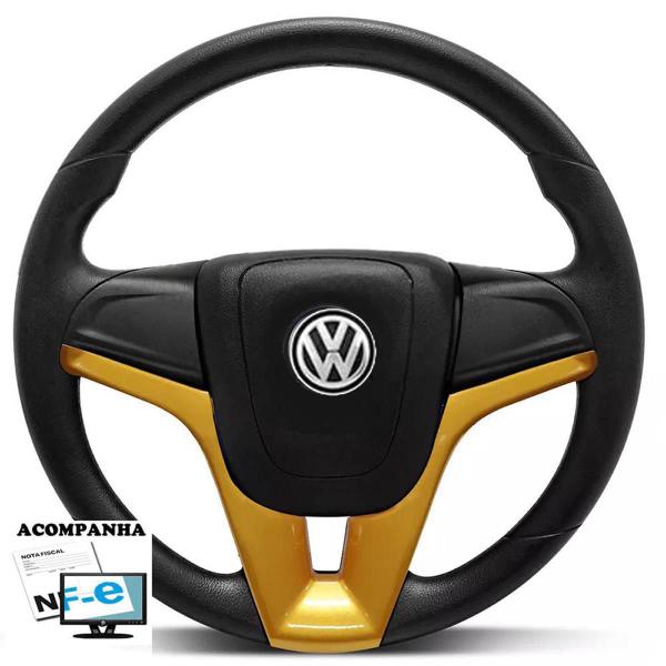 Imagem de Volante Esportivo Gol G5 Polo Novo 09-13 Golf novo Fox Gol G6 Voyage 08-13 S/ AirBag Cruze Cubo Vw