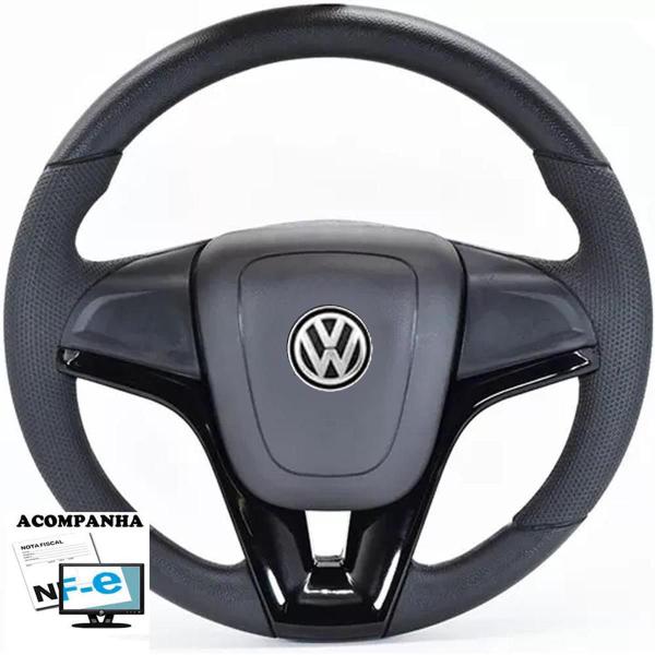 Imagem de Volante Esportivo Gol G5 Polo Novo 09-13 Golf novo Fox Gol G6 Voyage 08-13 S/ AirBag Golf Cruze Cubo Vw