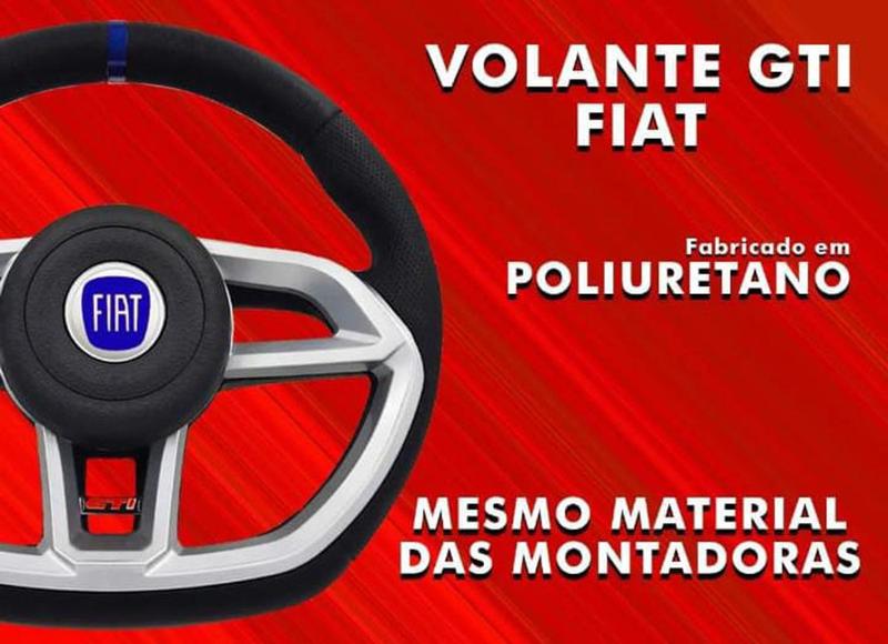 Imagem de Volante Esportivo Gti Prata Strada 1996 A 2013 Completo