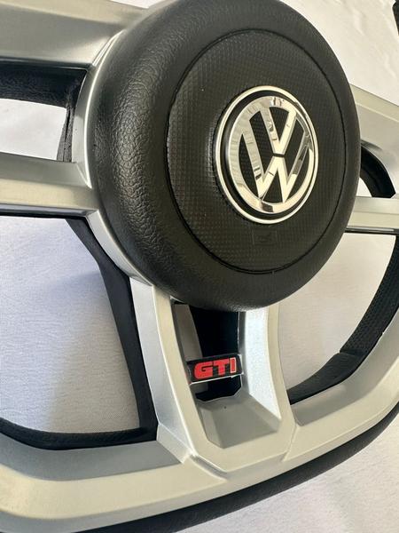 Imagem de Volante Esportivo Gti Vision Prata Para Parati G2/ G3/g4