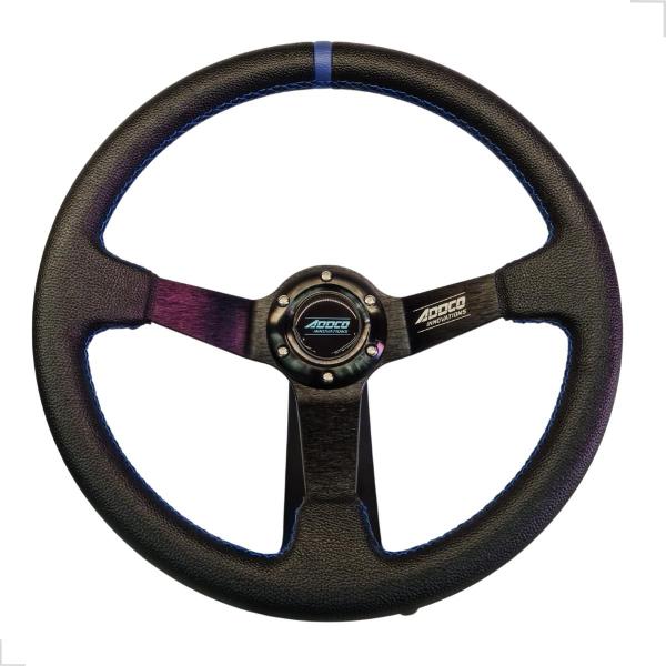 Imagem de Volante esportivo le mans universal em pu 350mm