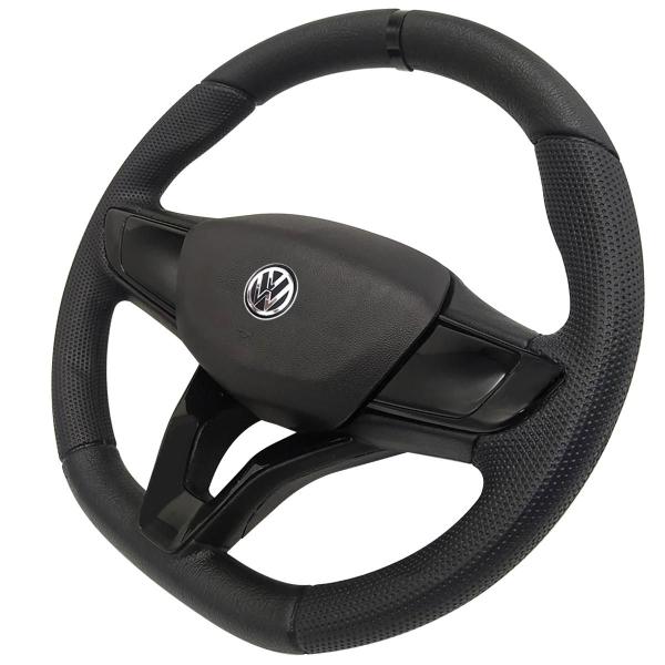 Imagem de Volante Esportivo Saveiro G5 G6 Volkswagen + Cubo Poliparts