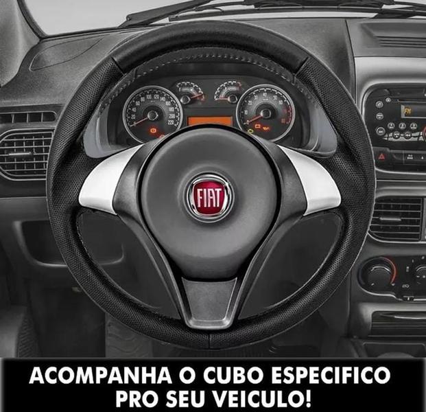 Imagem de Volante Fiat Uno Fire, Novo Uno À Partir do Ano 2002 Com o  Cubo