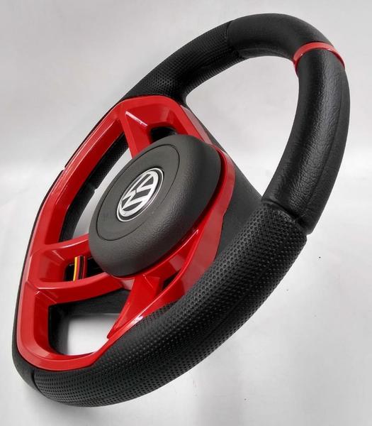 Imagem de Volante Golf Gti Gol Bola G2 / G3 / G4 Vermelho