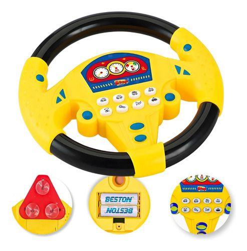 Imagem de Volante Interativo Infantil Motorista Brinquedo Musical Som