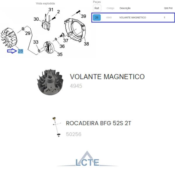 Imagem de Volante Magnético Perfurador De Solo BFG520DSB Buffalo