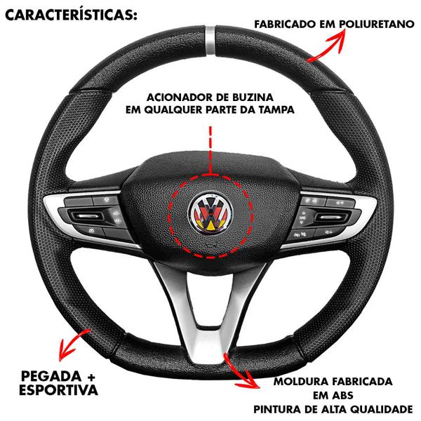 Imagem de Volante Saveiro Controle De Som G7 Tsi Mk7 Gti Volkswagen