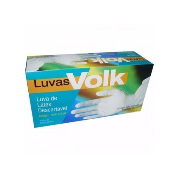 Imagem de Volk Luvas P/ Procedimentos Látex G C/100