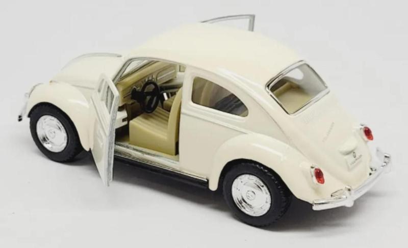 Imagem de Volkswagen Fusca 1967 Kinsmart 1:32 Bege