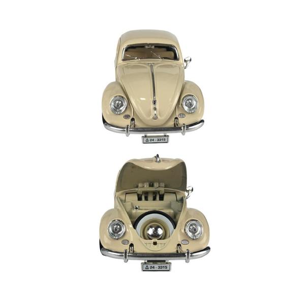 Imagem de Volkswagen Fusca Kafer 1955 Bburago  1:18 Bege