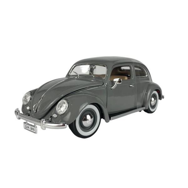 Imagem de Volkswagen Fusca Kafer 1955 Bburago 1:18 Cinza