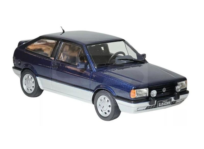 Imagem de Volkswagen Gol Gti 1989 1/24 Azul Califórnia Classics