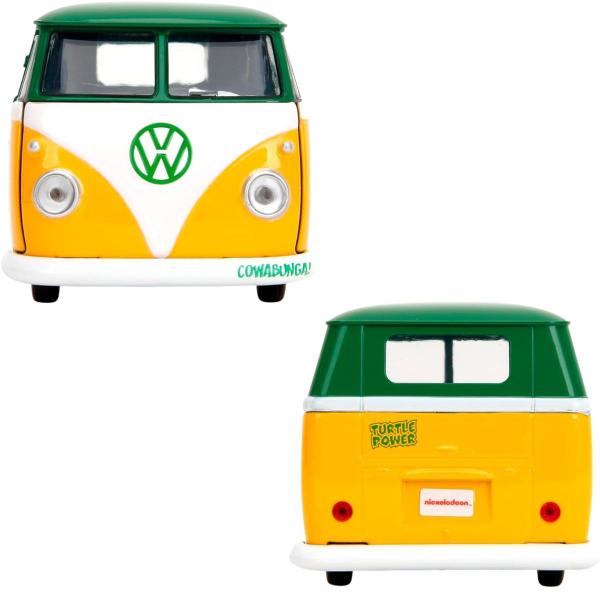 Volkswagen Kombi Bus Tartarugas Ninja 1/32 Jada 35666 - Carrinhos