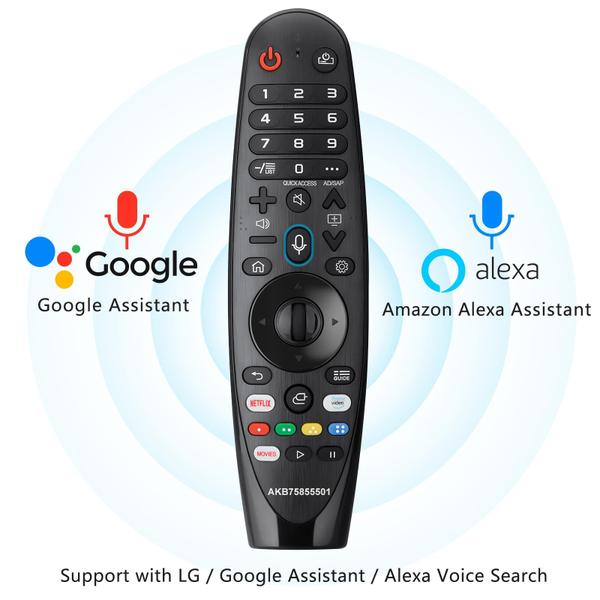 Imagem de Voz Magic Remote AKB75855501 para substituição de Smart TV LG