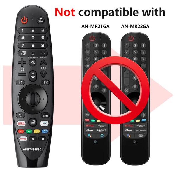 Imagem de Voz Magic Remote AKB75855501 para substituição de Smart TV LG